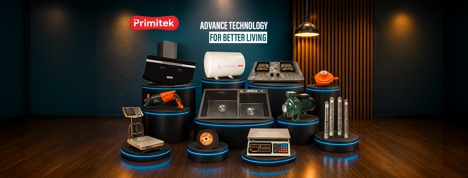 Primitek Appliances product range